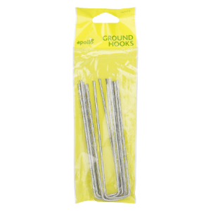 Pack of 6 Apollo Ground Hooks by Apollo Gardening