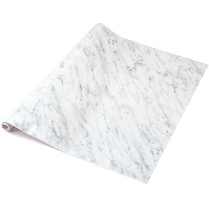 dc fix Marble Carrara Grey Self Adhesive Vinyl Wrap for Worktops and Furniture by d-c-fix