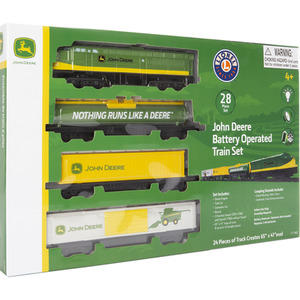 John Deere 28 Piece Mini Train Set - Green by Lionel