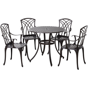 Outsunny 5 Piece Bistro Dining Set by Outsunny