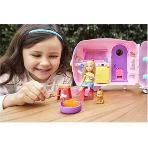 Barbie Club Chelsea Camper Playset - Pink by Barbie