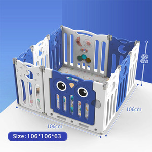 Foldable Baby Playpen Toddler Activity Center by Livingandhome