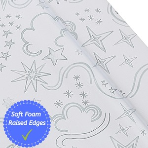 Baby Changing Mat - Stars and Swirls Sketches / Stars and Swirls Sketches by Babycurls
