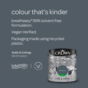 Crown Walls and Ceilings Silk Emulsion by Crown Paints