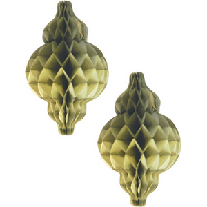 Lantern Honeycombs - Navy by Peacock Supplies