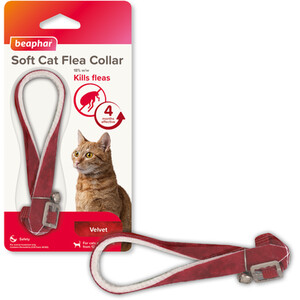 Beaphar Cat Flea Collar - Velour by Beaphar