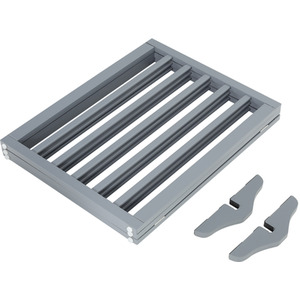 WhiskerJoy Wooden Foldable Pet Gate - Grey / 139cm by WhiskerJoy