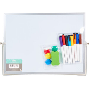 Whiteboard with Stand Pens and Eraser A3 by i-doodle