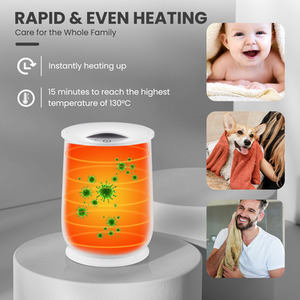 Portable Spa Hot Towel Heater - White by Costway