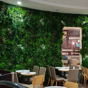 Premium Artificial Spring Green Living Wall Panel 1m x 1m - Green by True Products