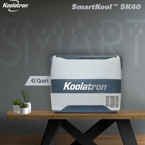 Koolatron SmartKool Bluetooth Enabled Cooler Freezer - Silver / 40l by Koolatron
