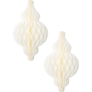 Lantern Honeycombs - Cream by Peacock Supplies