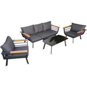 Saltram Sofa Set - Grey by Malay