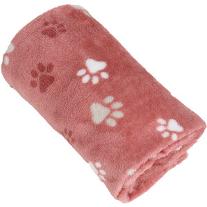 Soft Paw Print Pet Blanket