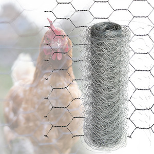 Galvanised Chicken Wire Mesh 25m by Actiaspet