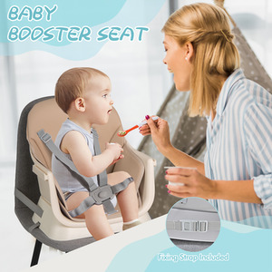 Multifunctional Baby High Chair - Brown by Costway