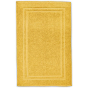 Cotton Hotel Bath Mat - Ochre by Velosso