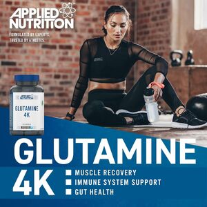 Glutamin 4K Capsules - Blue by Applied Nutrition