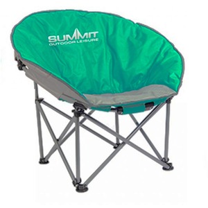 Green Folding Bucket Camping Chair Portable Padded Folding Orca Chair - Green Lake / 1 by Summit