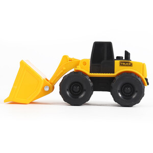 Pack of 5 Construction Vehicles Set - Yellow and Black
