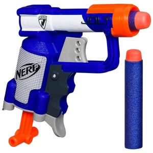 Nerf N-Strike Elite Jolt Blaster with 2 Darts - Blue by Hasbro