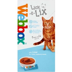 Pack of Webbox Lick-e-Lix - Liver by Webbox