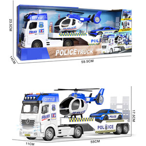Fire or Police Truck - Multicolour