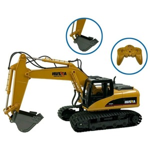Remote Control Powerful Excavator - Yellow by Big Daddy