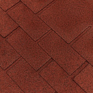Premium Bitumen Roof Shingles for Sheds, Gazebos, and Outdoor Buildings 20 Pcs - Red by NOVECRAFTO