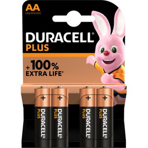 Duracell Plus Power AA Batteries - 4 by Duracell