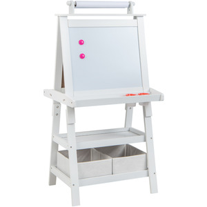 3 in 1 Kids Art Easel - White by Costway