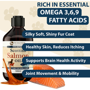 Petastical Scottish Salmon Oil - Black by Petastical