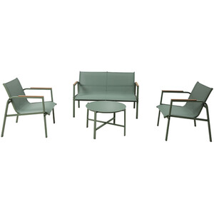 Olivia Sling Sofa Set - Green by Outdoor Essentials