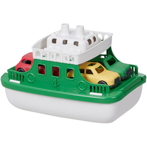 Car Ferry Toys Set for Bathtub - Green by komore