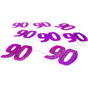 Age Hanging String - shine pink / 90th String by Shatchi