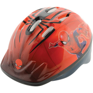 Spiderman Kids Safety Helmet, 48-52cm - Red by NA