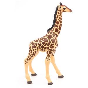 PAPO Wild Animal Kingdom Giraffe Calf Toy Figure - Black by PAPO