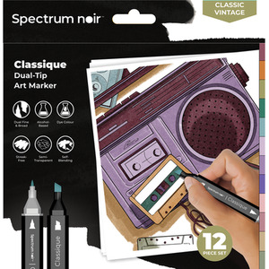 Spectrum Noir Classique 12 Pack - Classic Vintage by Spectrum Noir