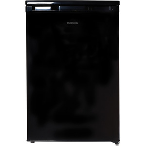 55cm Under Counter Fridge With 4* Ice Box Black - Black by Statesman