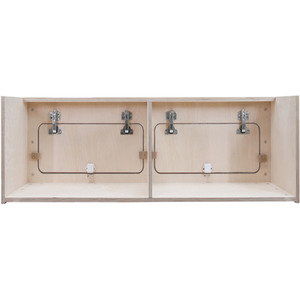 Overhead Camper Van Cabinets - Natural / Plain / 100 x 35 x 35 cm by Monster Shop