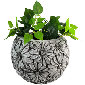 Flower Planter - Grey by Ornate Collection