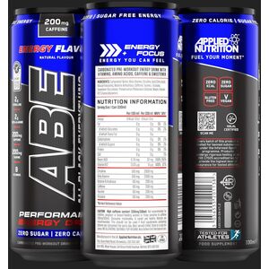 Pack of 12 ABE Pre Workout Drink by Applied Nutrition