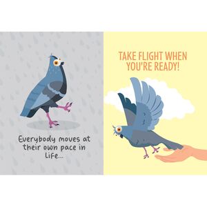 Positivity Pigeon - Cream by Bee Three Books