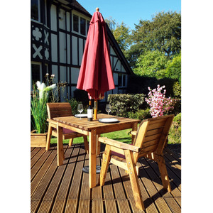 Charles Taylor Two Seater Square Table Set by Charles Taylor