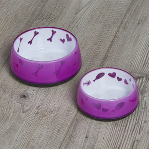 Clever Paws Neon Pet Bowl - Medium by Clever Paws