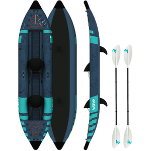 Wave Explorer, Inflatable PU Stitch Kayak - Navy / 100cm by Wave