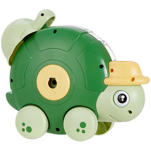 Turtle Bath Toy with Suction Cups - Green by Livingandhome