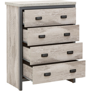 Boston 3 Piece Bedroom Set - Grey