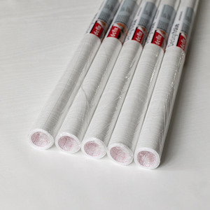 dc fix Whitewood Self Adhesive Vinyl Wrap for Kitchen Doors and Worktops - white / 67.5cm x 2m (pack of 5) by d-c-fix