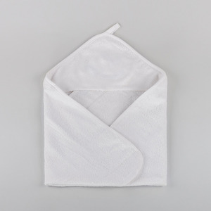 Junior Joy White Hooded Towel - White by Junior